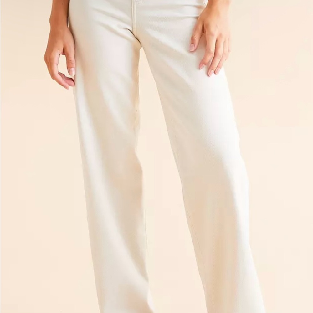 Chic Cream Trousers